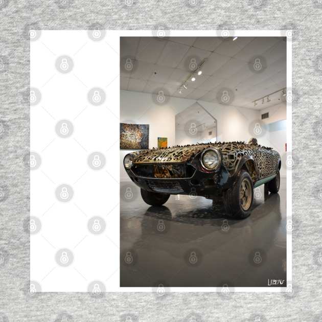 crazy iron car ecopop in museum photograph by jorge_lebeau